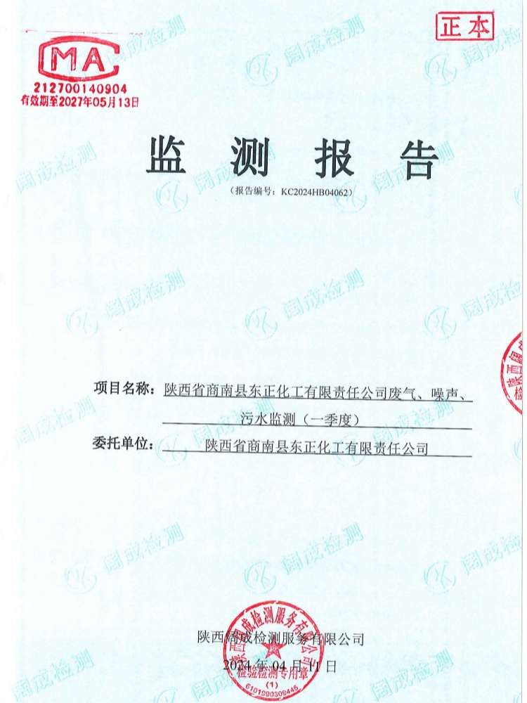 监测报告